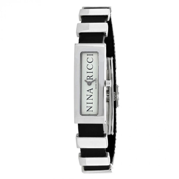 Nina Ricci Women's 66200RW Classic Black Rubber Watch
