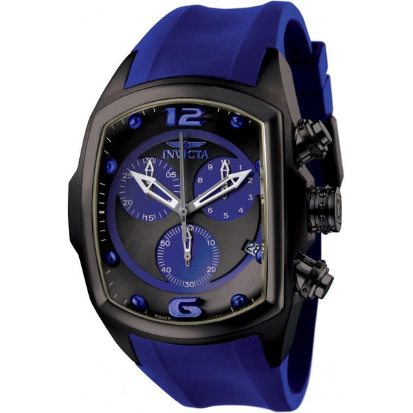 Invicta Men's 6729 Lupah Revolution Chronograph Purple Polyurethane Watch