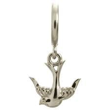 Peace Dove Charm (Silver)