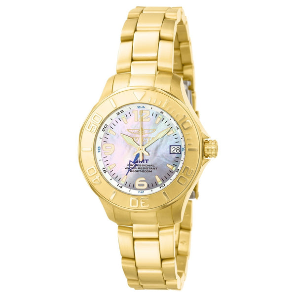Invicta Women's 6891 Pro Diver Gold-Tone Stainless Steel Watch