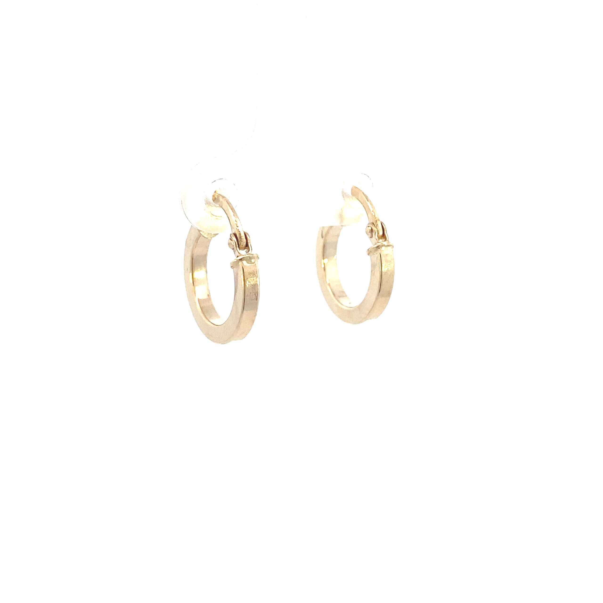 14K Gold Small Hoops Earrings
