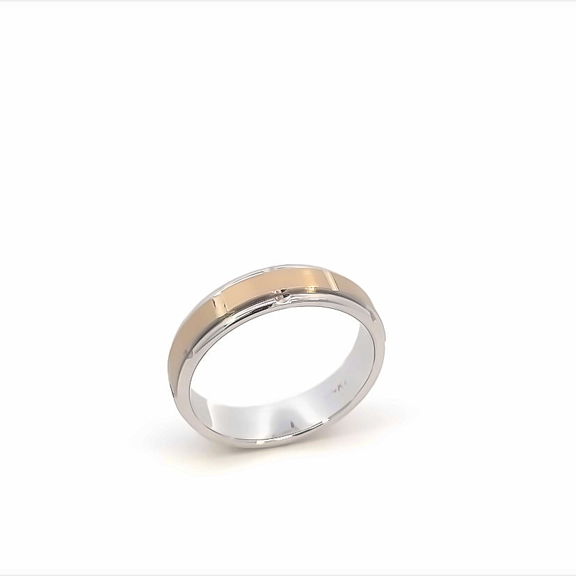 14K 2/T Gold Wedding Bands
