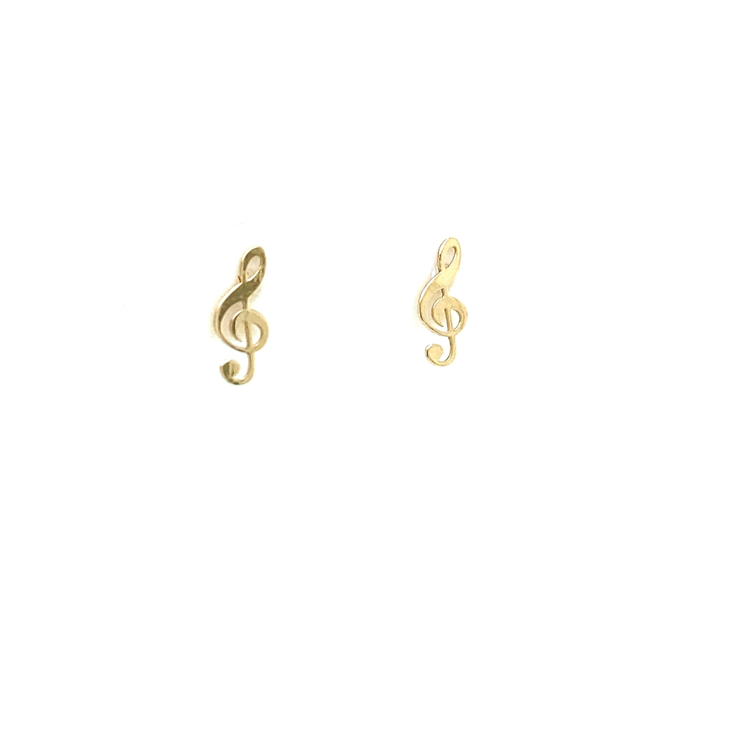 14K CLEF NOTE