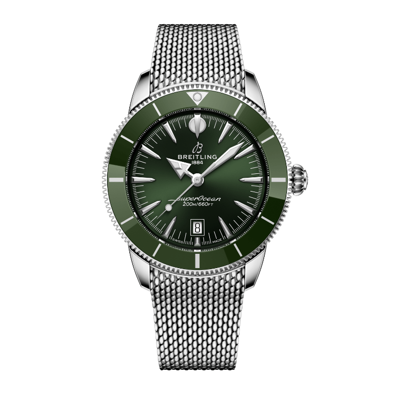 Breitling Superocean Heritage B31 Automatic 44 Green Bracelet - AB3112361L1A1