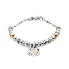 Très Jolie Hand of Fatima Bracelet (Silver/Gold)