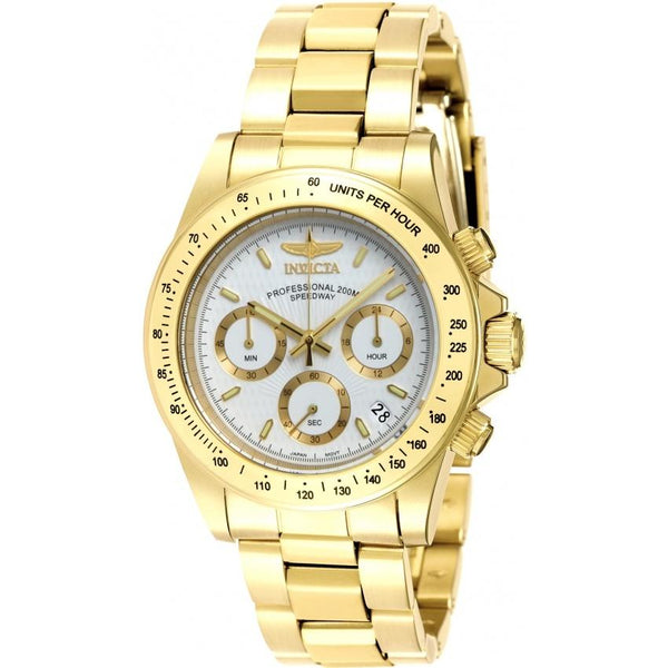 Invicta Men's 7030 Signature Chronograph Gold-Tone Stainless Steel Watch