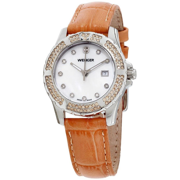 Wenger Women's 70312 Sport Elegance Brown Leather Watch