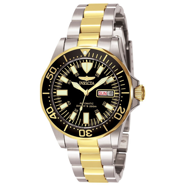 Invicta Men's 7045 Signature Gold-Tone and Silver Stainless Steel Watch