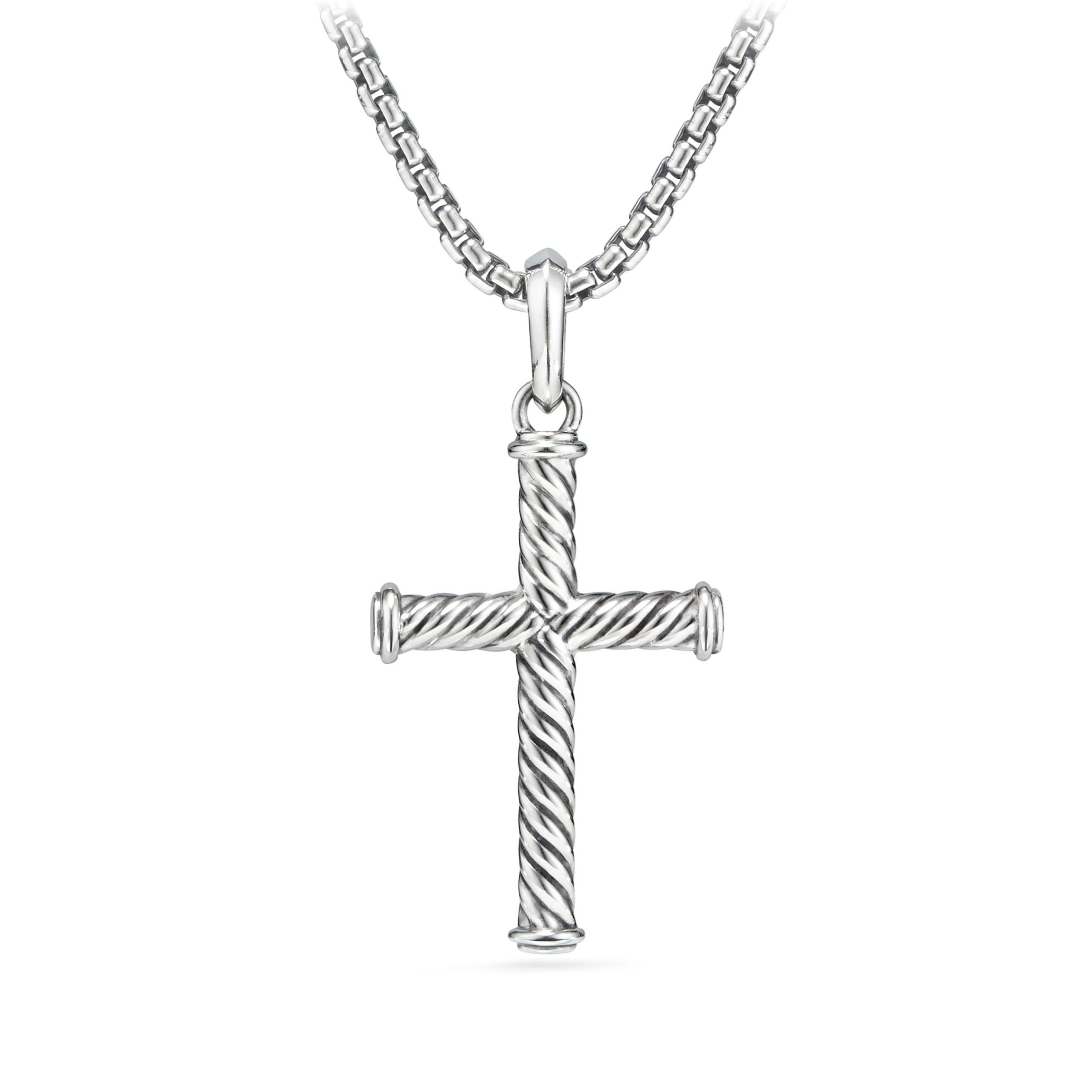 David Yurman Cable Cross - D15242MSS