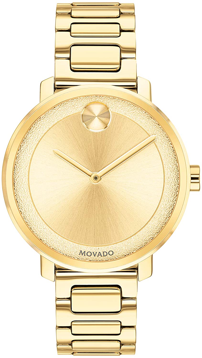 Movado BOLD Shimmer Gold Mid-Size