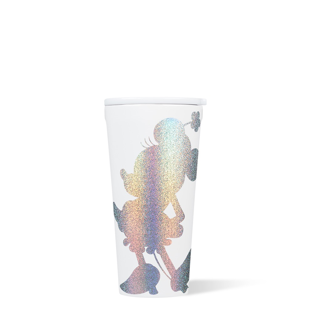 TUMBLER 16 OZ MINNIE WHITE SILHO SPARKLE