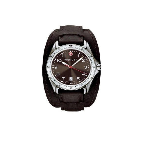 Wenger Men's 72123 Alpine Brown Leather Watch