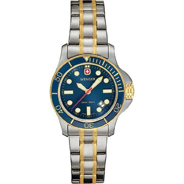 Wenger Women's 72336 Diver Two-Tone Stainless Steel Watch