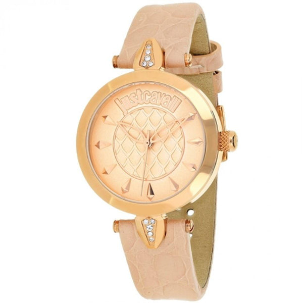 Just Cavalli Women's 7251149501 Classic Pink Leather Watch