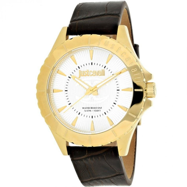 Just Cavalli Women's 7251529003 Just Dandy Brown Leather Watch