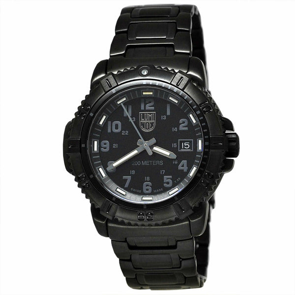 Luminox Men's 7252.BO Steel Colormark Black Stainless Steel Watch