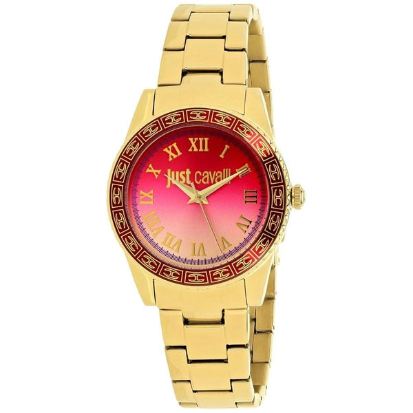 Just Cavalli Women's 7253202507 Sunset Gold-Tone Stainless Steel Watch
