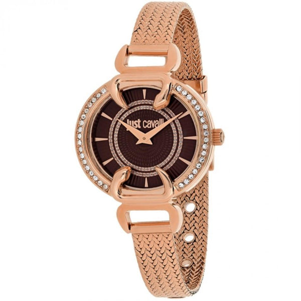 Just Cavalli Women's 7253534502 Luxury Rose Gold-Tone Stainless Steel Watch
