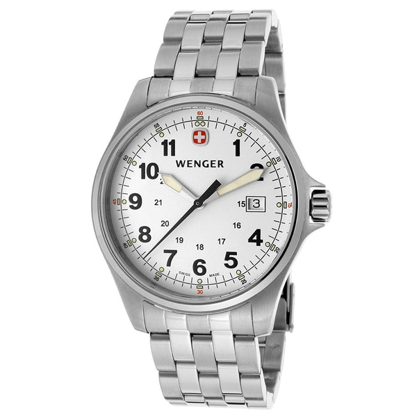 Wenger Men's 72789 TerraGraph Stainless Steel Watch