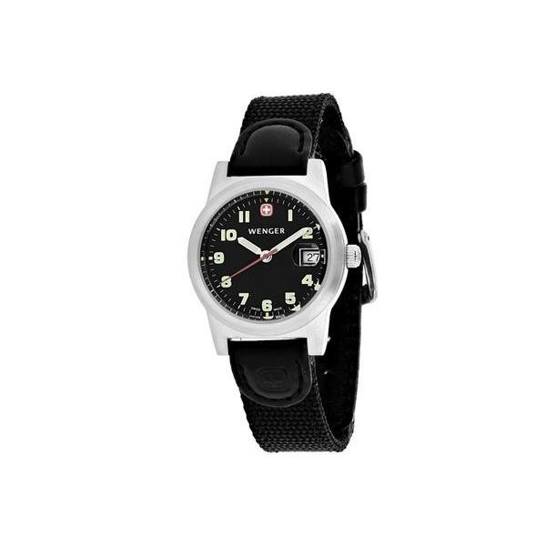 Wenger Women's 72926 Field Black Nylon Watch