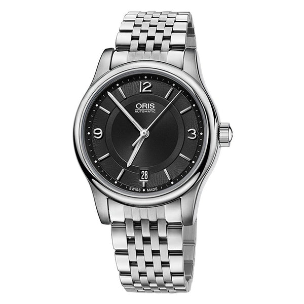 Oris Men's 73375784034MB Classic Date Stainless Steel Watch