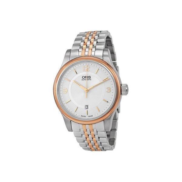 Oris Men's 73375944331MB Classic Date Two-Tone Stainless Steel Watch