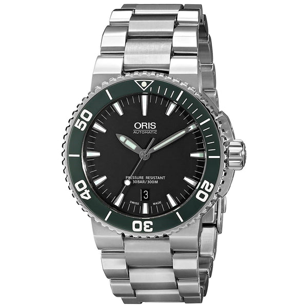 Oris Men's 73376534137MB Aquis Stainless Steel Watch
