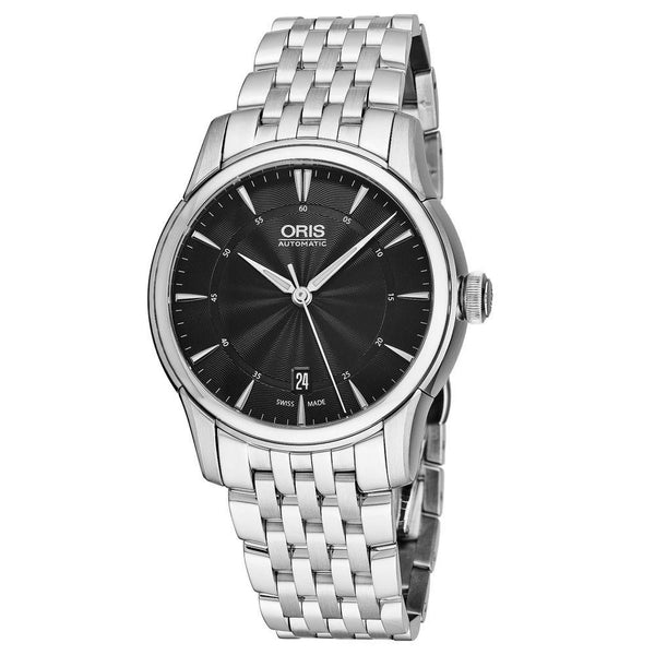 Oris Men's 73376704054MB Artelier Stainless Steel Watch