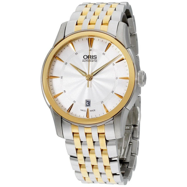 Oris Men's 73376704351MB Artelier Two-Tone Stainless Steel Watch