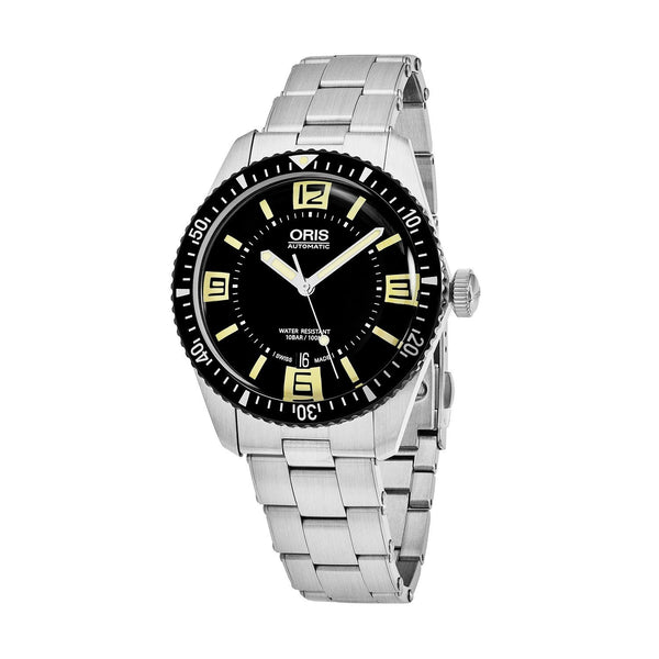 Oris Men's 73377074064MB Divers Stainless Steel Watch