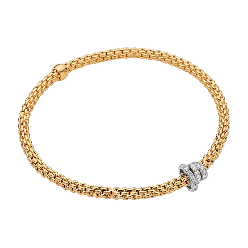 Diamond Bracelet in 18K White & Yellow Gold 74408BX_PB_G_BBB