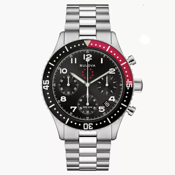 Bulova® Chronograph 'Marine Star Heritage' Men's Watch 98B451