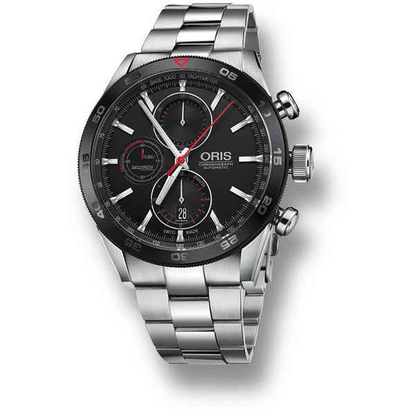 Oris Men's 77476614424MB Artix GT Chronograph Stainless Steel Watch