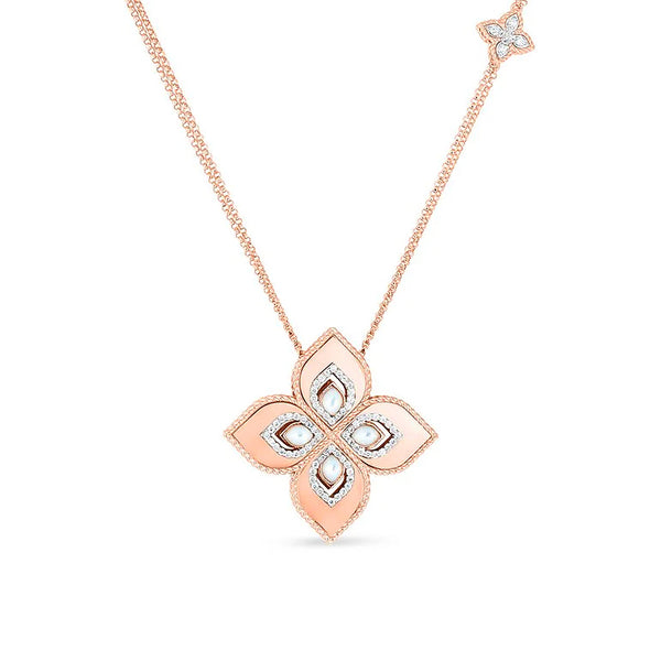 Roberto Coin Venetian Princess Medium Flower Pendant