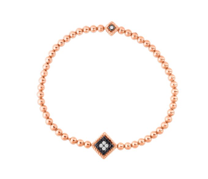 ROBERTO COIN 18KR PALAZZO DUCALE .16CT DIA BRACELET