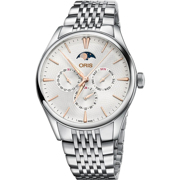 Oris Men's 78177294031MB Artelier Stainless Steel Watch