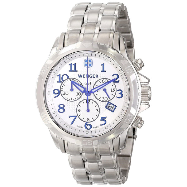 Wenger Men's 78259 GST Chronograph Stainless Steel Watch
