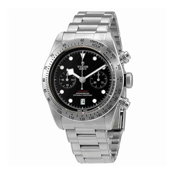 Tudor Men's 79350-0001 Heritage Black Bay Chronograph Automatic Stainless Steel Watch