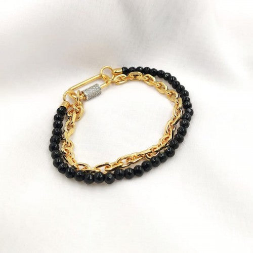 Palermo Bracelet with Jade Stone