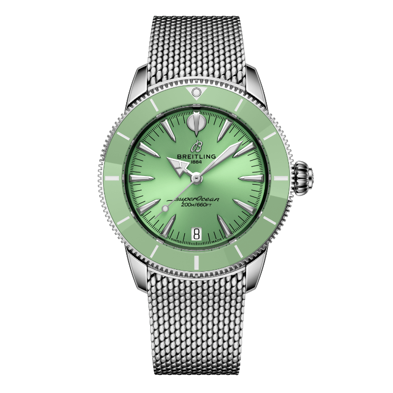 Breitling Superocean Heritage B31 Automatic 36 Green Bracelet- A10390361L1A1