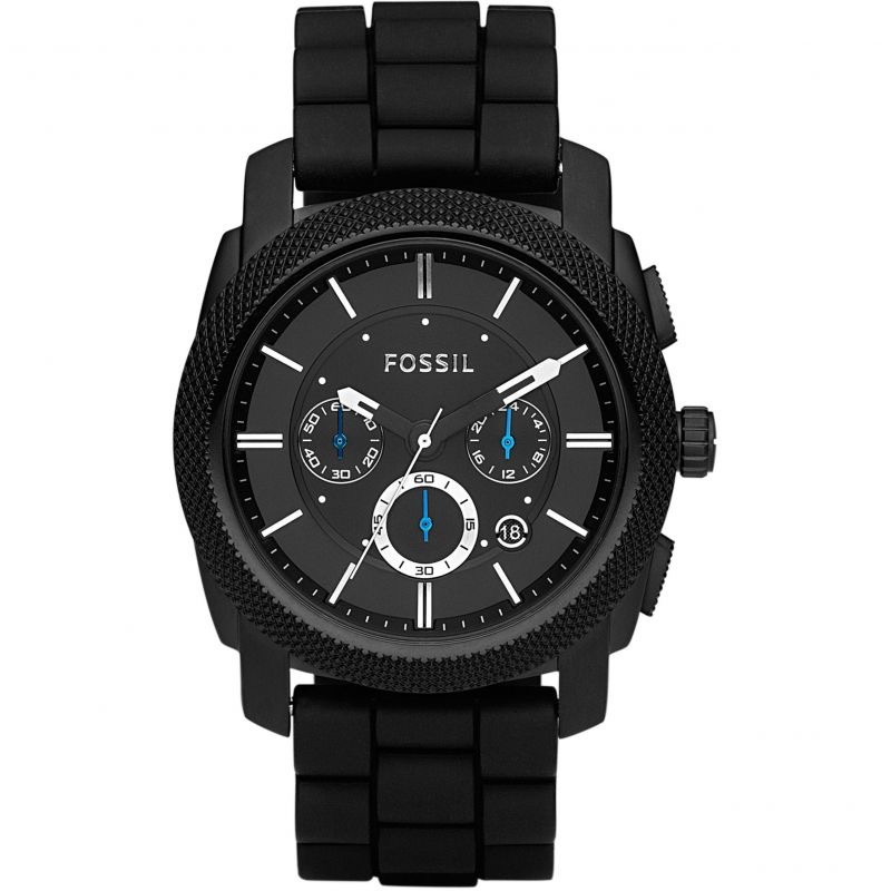 Machine Chronograph Watch (Black)