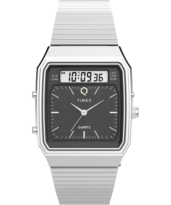 Timex® Analogue-digital 'Q Timex Reissue' Men's Watch TW2Y05900