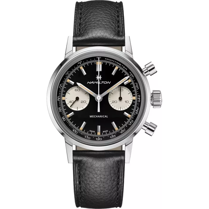 Hamilton® Chronograph 'American Classic Intra-matic Chronograph H' Men's Watch H38429730