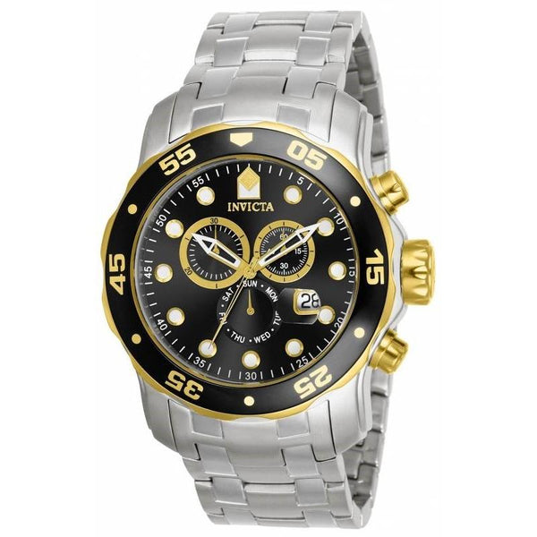 Invicta Men's 80039 Pro Diver Scuba Chronograph Stainless Steel Watch