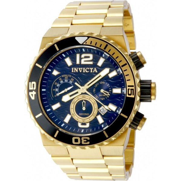 Invicta Men's 80245 Pro Diver Chronograph Gold-tone Stainless Steel Watch