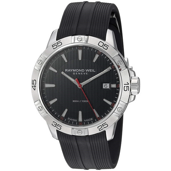 Raymond Weil Men's 8160-SR2-20001 Tango Black Rubber Watch