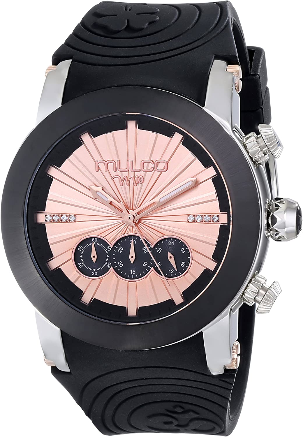 Mulco M10 Mandala Watch (Black/Rose-Gold)