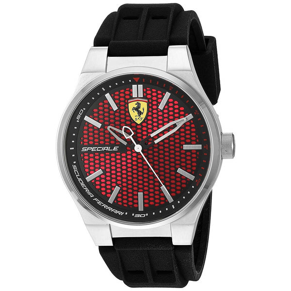 Ferrari Men's 830353 Speciale Black Silicone Watch