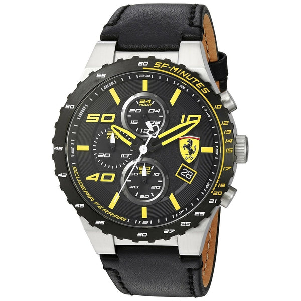 Ferrari Men's 830360 Scuderia  Chronograph Black Nylon Watch