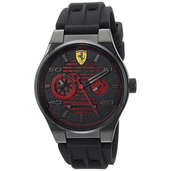 Ferrari Men's 830431 Speciale Black Silicone Watch